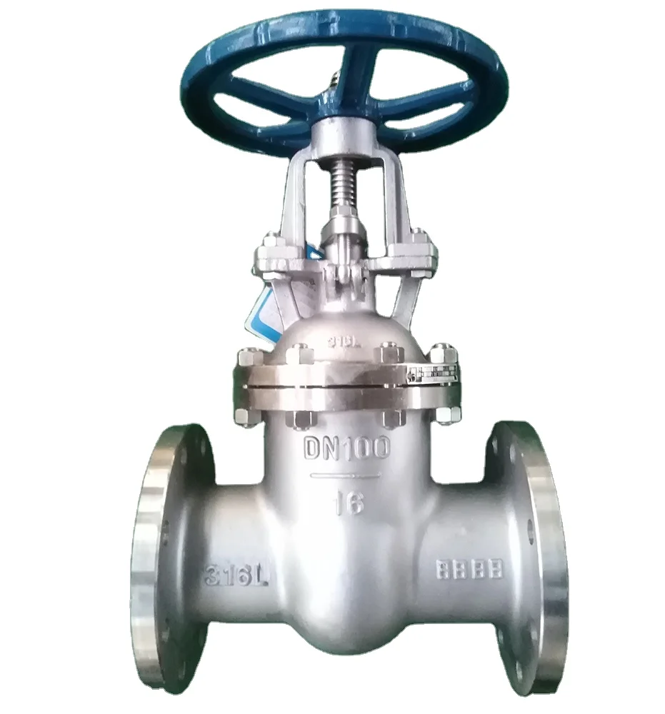 China Factory Customized Wholesale DN50-DN600 Resilient Seated Flange Type Gate Valve