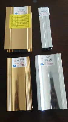 China supplier factory price custom Aluminum Extrusion aluminum profiles for Indoor/ourdoor elevator