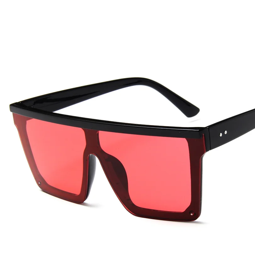 Квадратные винтажные Роскошные негабаритные солнцезащитные очки lentes gafas de sol модные ПК оттенки женские мужские под
