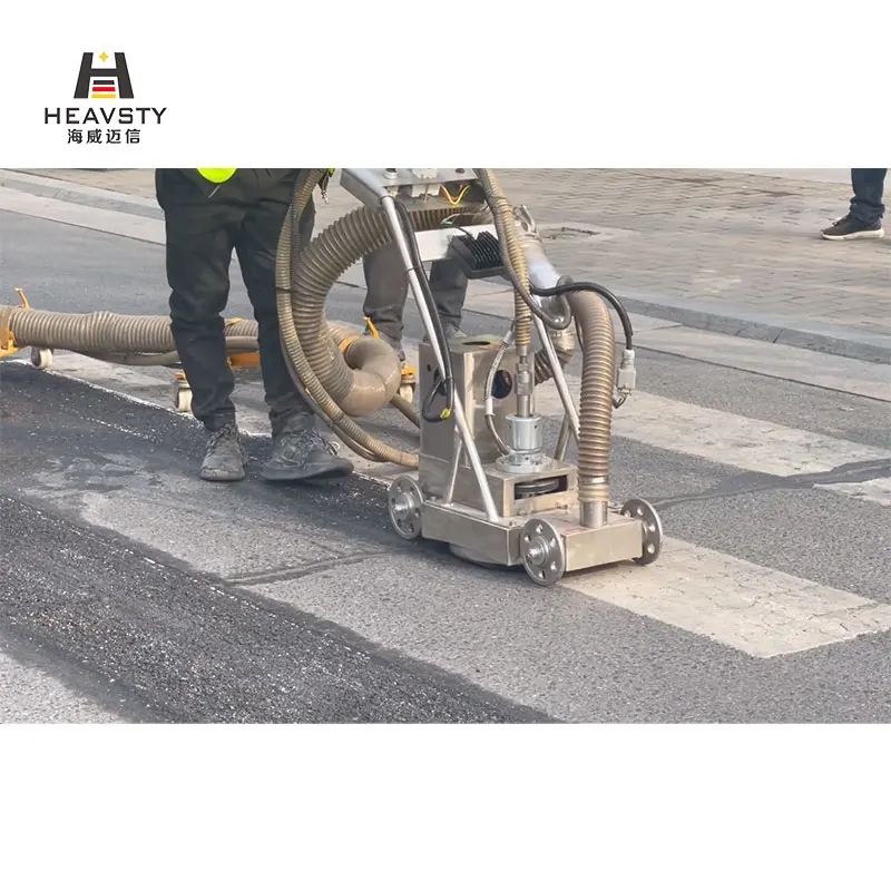 Eco Friendly High Quality High Pressure Water Blasting Water Jetting System Road Marking Removal with Recovery Pump