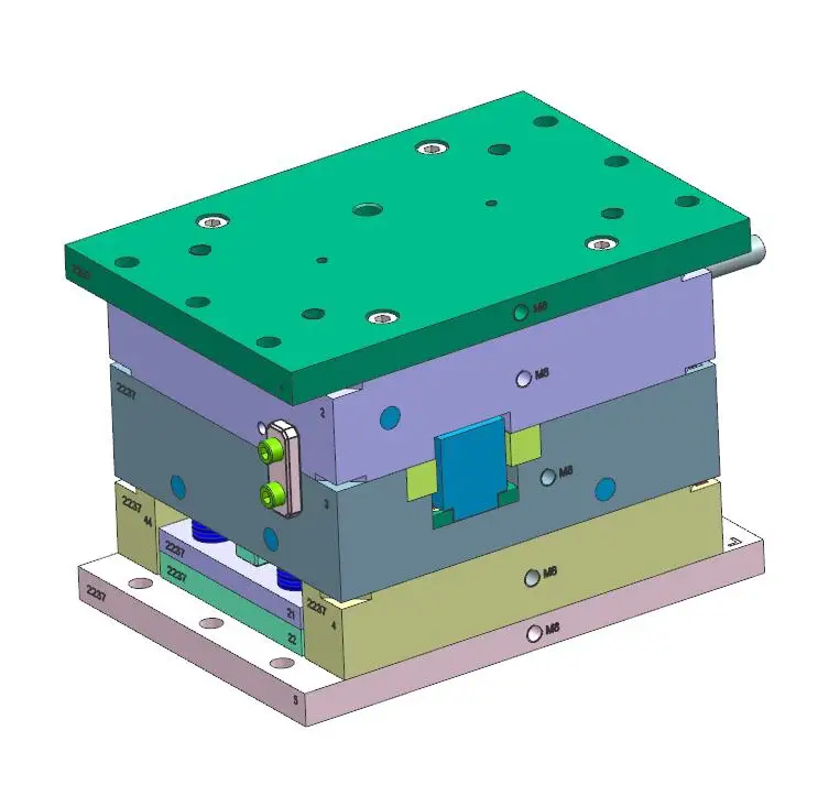 cable Low pressure overmolding mould