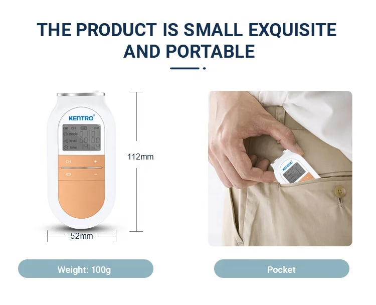 Electrode Stimulator Mini Tens Unit Relief Joint Pain Treatments Electronic Massager Muscle Stimulator