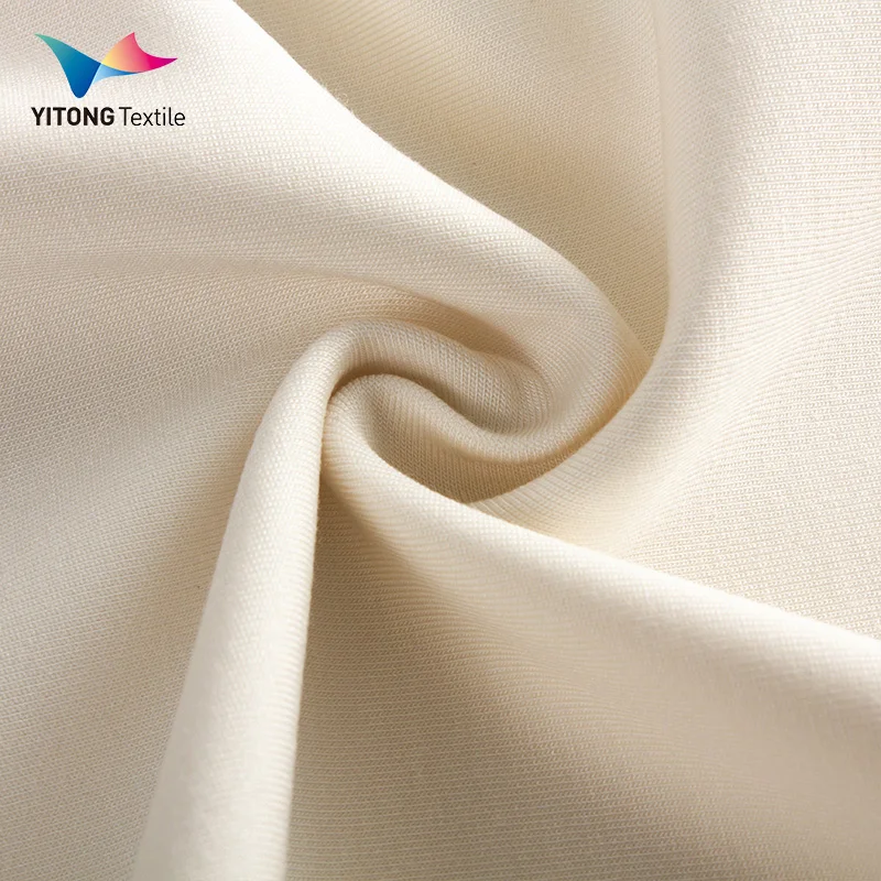 Eco-friendly Knitted Fabric Modal Polyester Fabric 55% Modal 39% Polyester 6% Spandex Fabric for Hoodie Sweatshirt