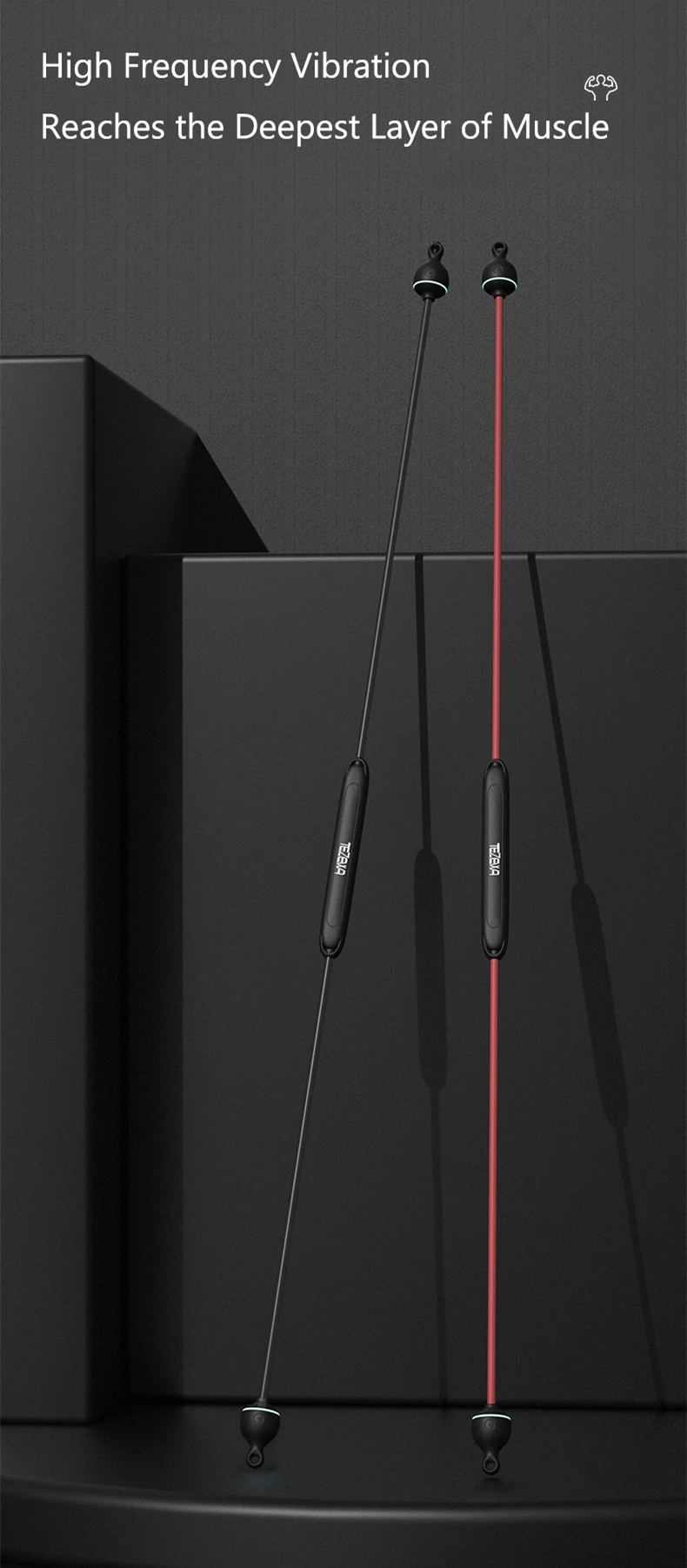 Штанга Флекси-бар Феликс из стеклопластика с логотипом на