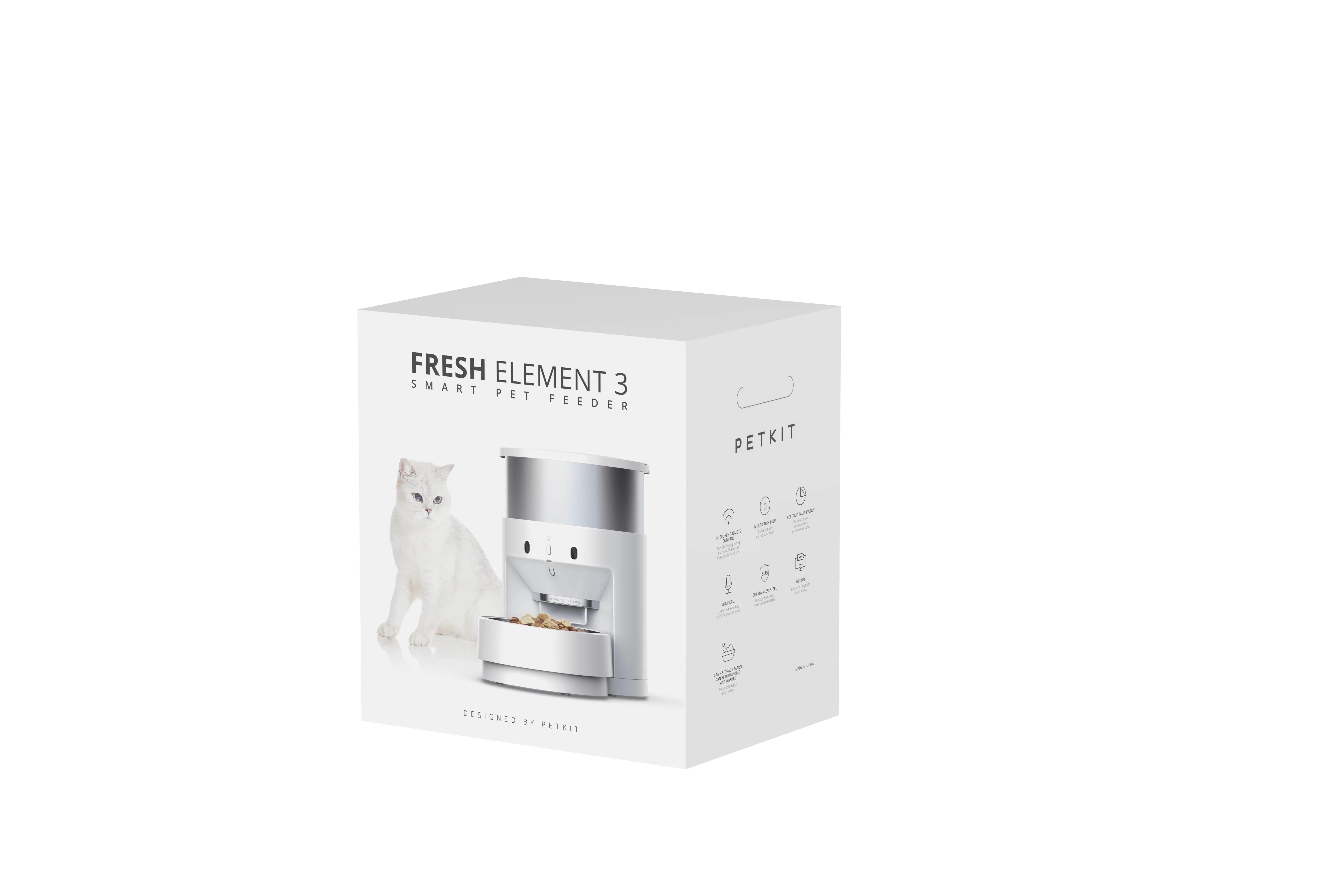 
PETKIT smart 3L automatic pet feeder 
