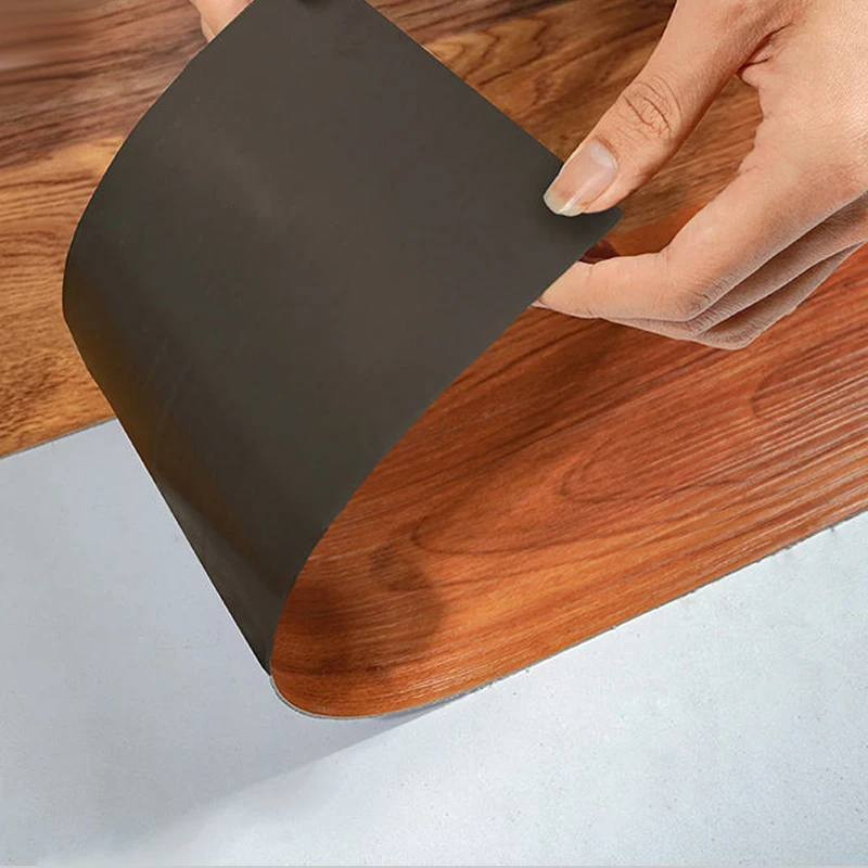 Waterproof Luxury Vinyl Floor Sticker Indoor Adhesive Linoleum Vinyl Wood Click Pvc Lvt Vinyl Flooring