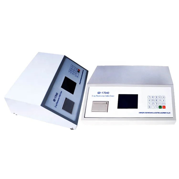 X Ray Fluorescence Sulfur  Petroleum Analyzer for Measure to Determine Sulfur Content Instrument