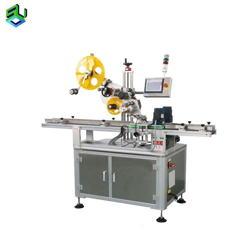 Labeling Book Box Carton Pouch Bag Plane Labeling Applicator, BarCode Print Flat labeling Machine Factory