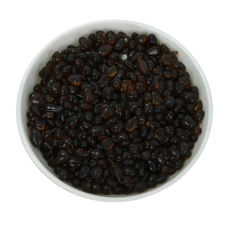 Industrial grade glass marbles decoration glass block crushed glass sand for garden yard walkway aquarium