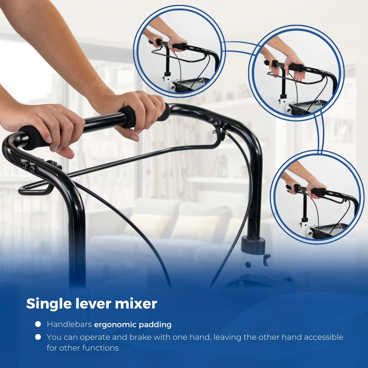 Hot Sale Mobiclinic Brand Comfortable And Safe Walkers For Wholesale Export