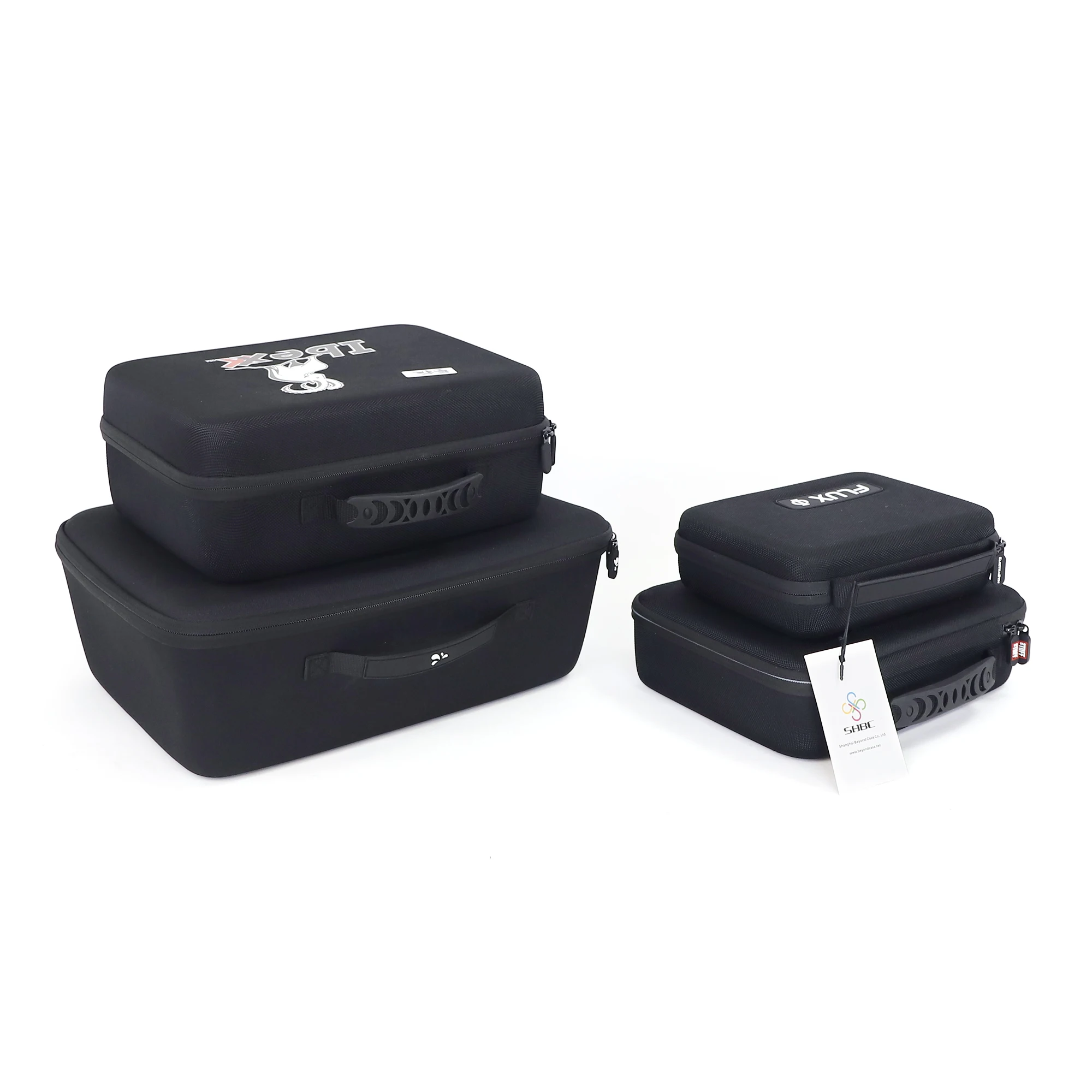 2024 Manufacturer Custom big factory eva embossed hardshell carrying moulded zipper case super large carry foam bag