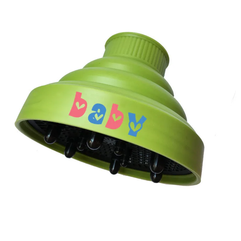 Promotion collapsible diffuser silicone hair diffuser for hair dryer