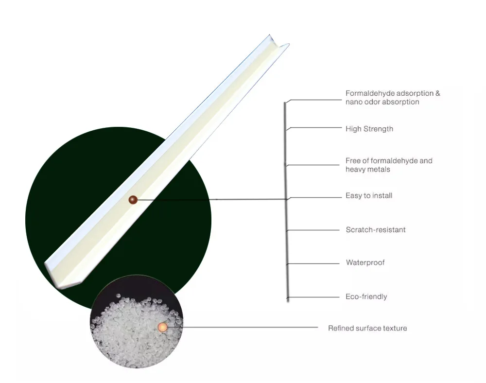 Easy install economic durable  marble skirting designs  glossy marble color  for living room