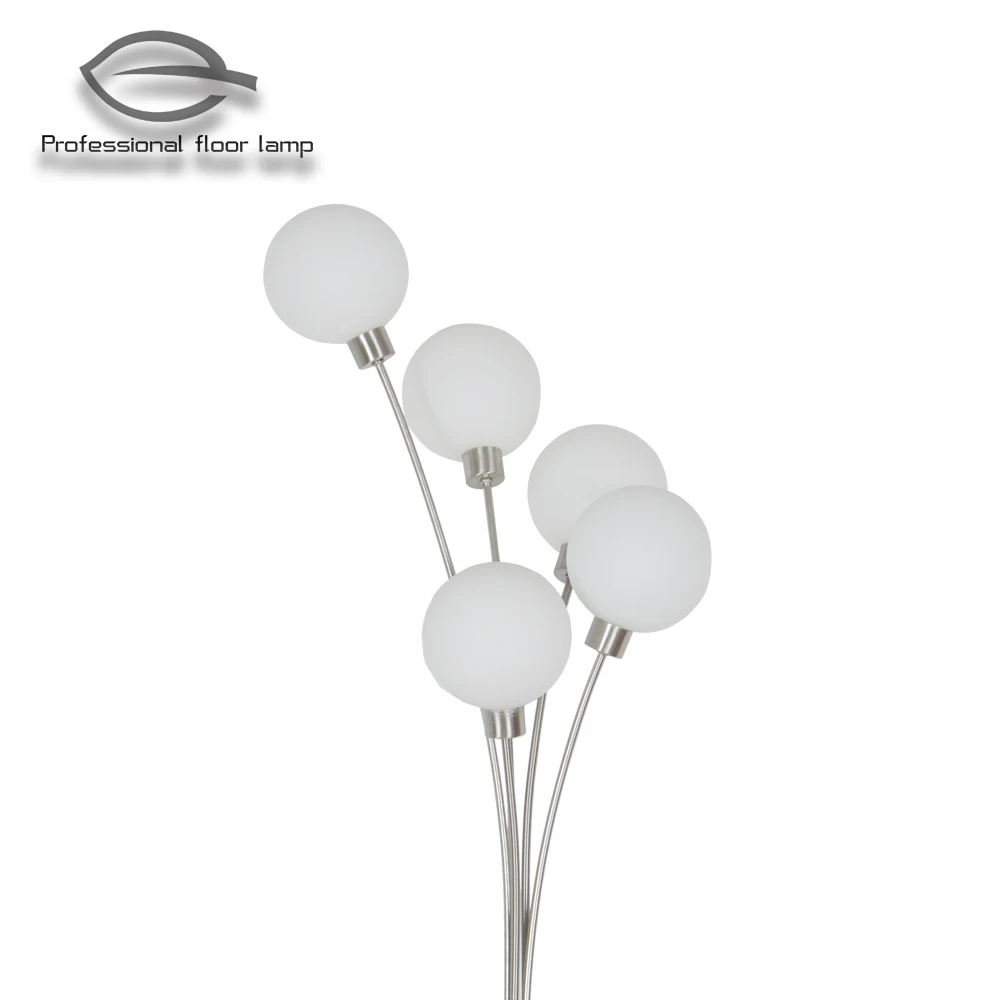 2021 Ebright New Style Tree Shape G9 Lampholder Standing Restaurant Led Floor Lamp With 5 Warm White Bulbs