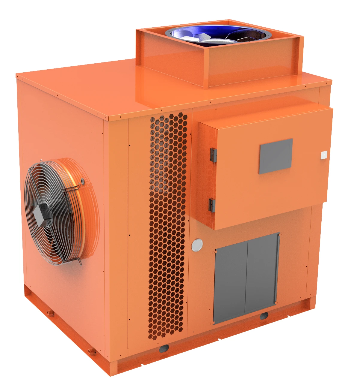 Small Commercial Use Agriculture Electric Dryer Cocoa Beans Drying Machine Air Blast Fruit Drying for Food Packinghouse