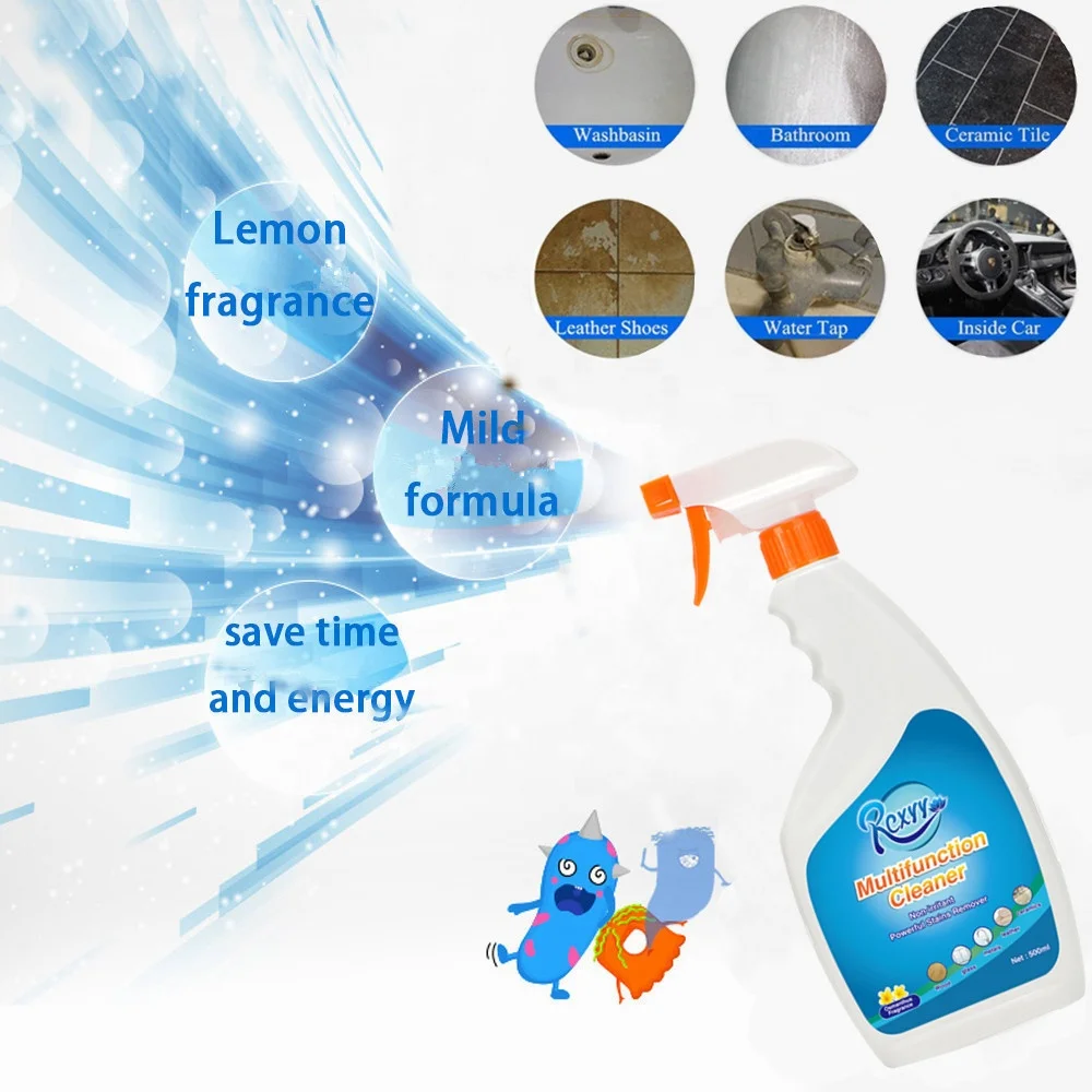 500ml Premium Multifunction quick drying type laminate floor cleaners kitchen floor clean detergent liquid