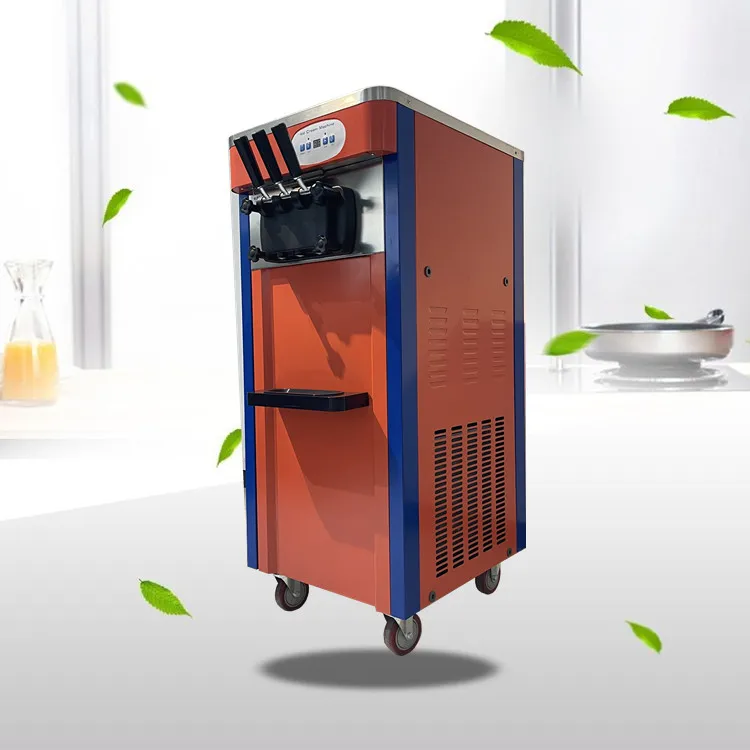 Коммерческий производитель, 2 + 1 машина для смешанного мороженого, машина для приготовления мягкого мороженого, для продажи