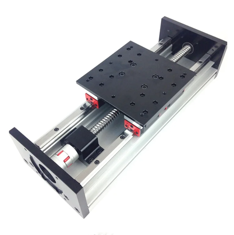 Cnc 100Mm Axis Steppen Rail Ball Screw Guide Motorstepper Motor Linear