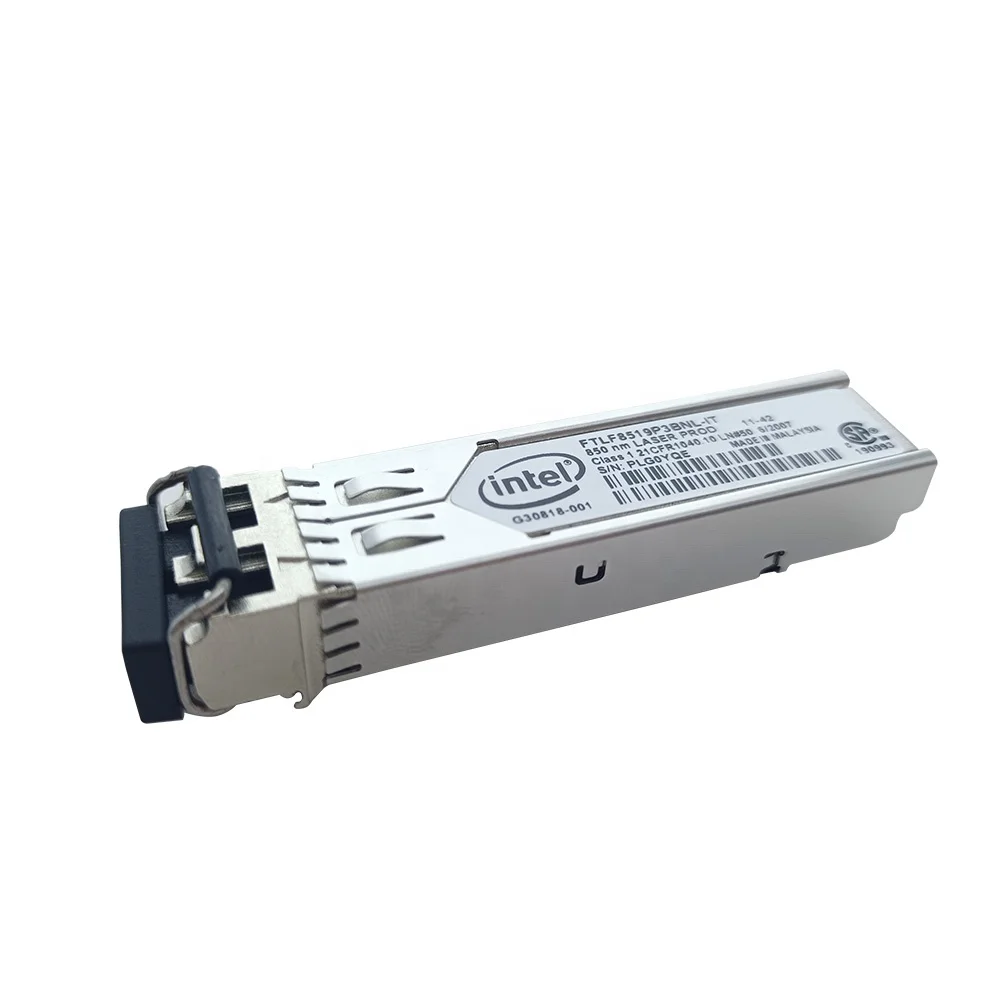 Original FTLF8519P3BNL-IT 1.25G 850nm 550m SX MM 550m gigabit ethernet nic single port sfp  i210 network interface card
