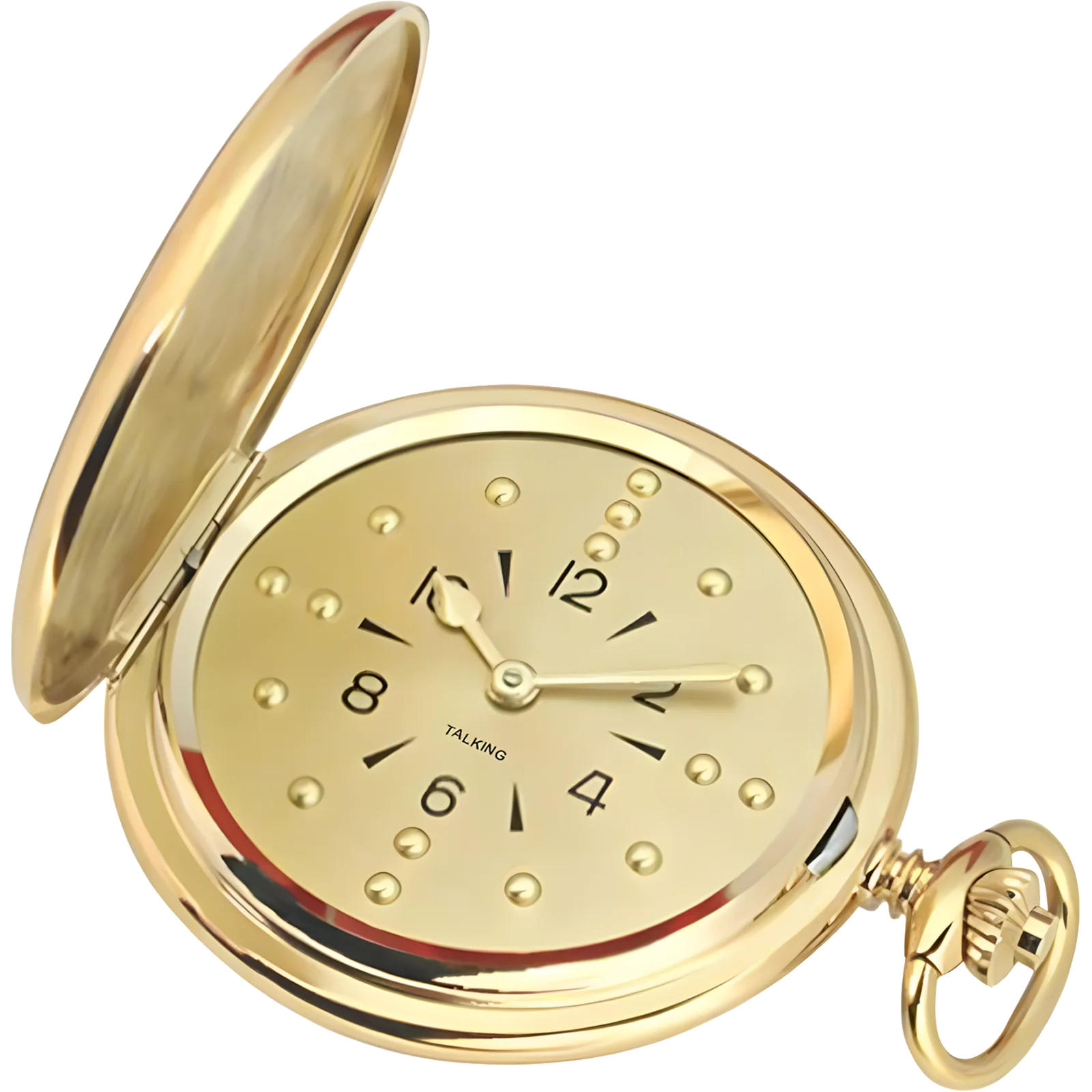 Pocket talking Braille Tactile watch with clear and loud voice for Visually impaired, Blind or Elderly People