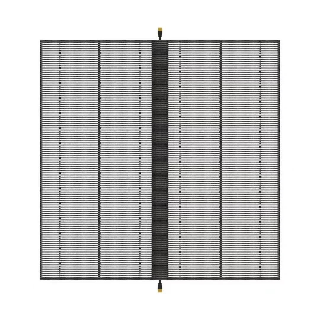 Source Factory P3.9 Window Outdoor Indoor Glass Transparent Led Film Display Transparent Panels Led  Display Screen