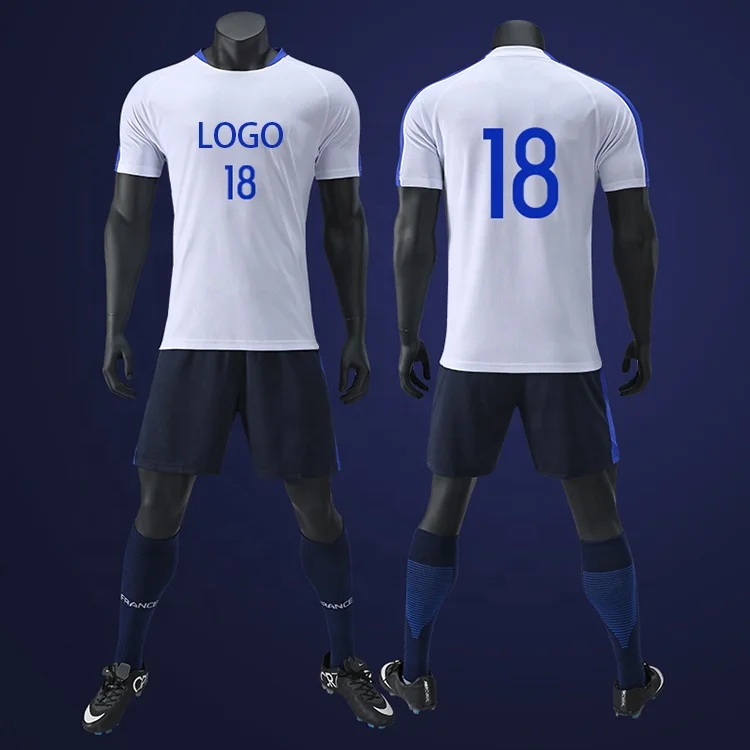 100% Polyester Kids Men Soccer Sportswear Training Jerseys Football Uniform Classic Soccer Jerseys