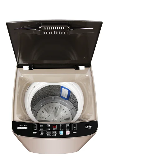 9 Kg Heat drying  Full Automatic  Mini Washing Machine with  High Tempered Glass Cove