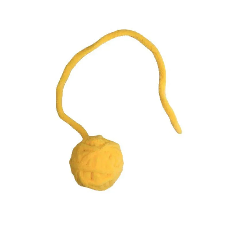Hot Selling Funny Cat Wool Yarn Ball Toy Various Colors Pet Interactive Movement Toys