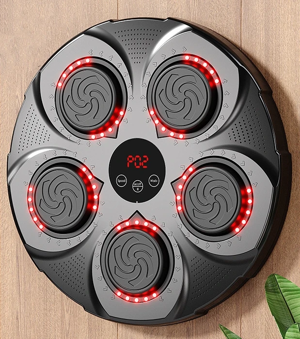 Machine Wall Lounger Dummy Training Shooting Punch Kick Mounted Punching Pad Music Boxing Smart Target for most people