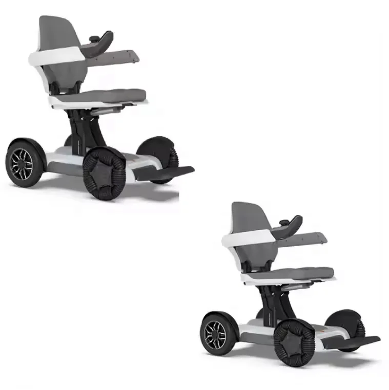 New type intelligent remote control fully automatic folding elderly disability mobility vehicle wheelchair