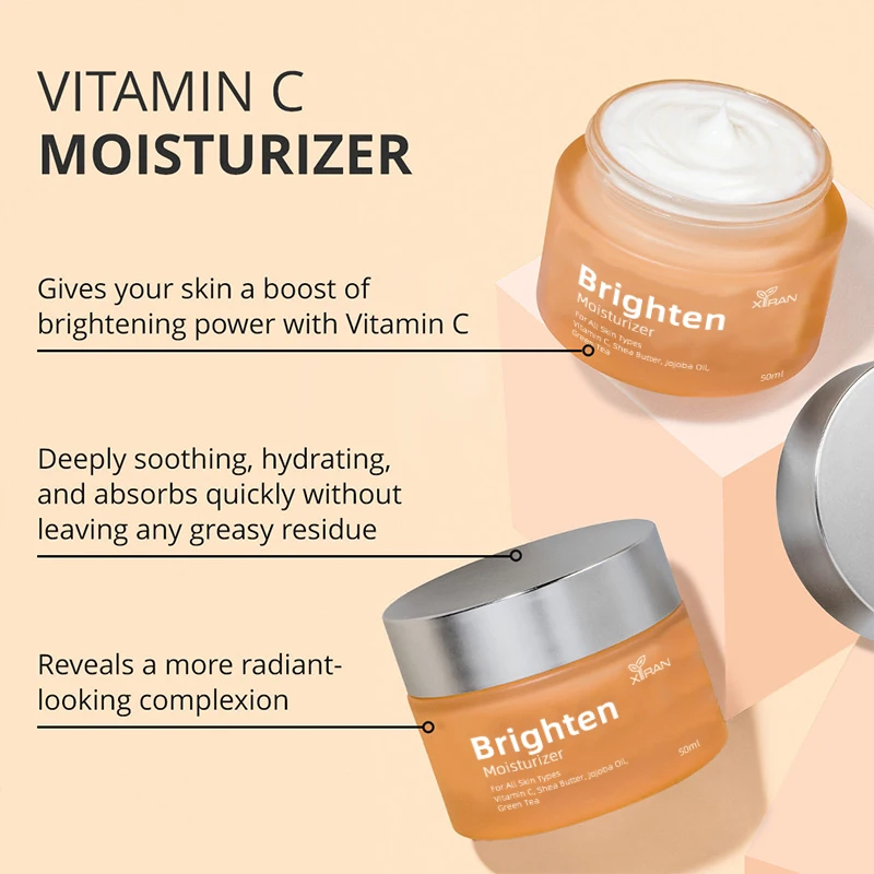 Custom Logo 4 Pack Firm & Lift Face Cream Set for Glowing Skin Brighten With Niacinamide Face Cream & Lotion Private Label