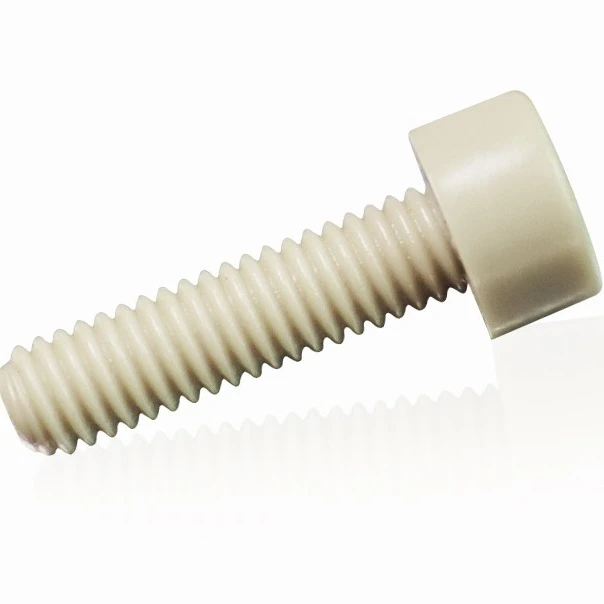 M2-M10 screw glue PEEK plastic high temperature corrosion resistance hex socket screws multi-specification