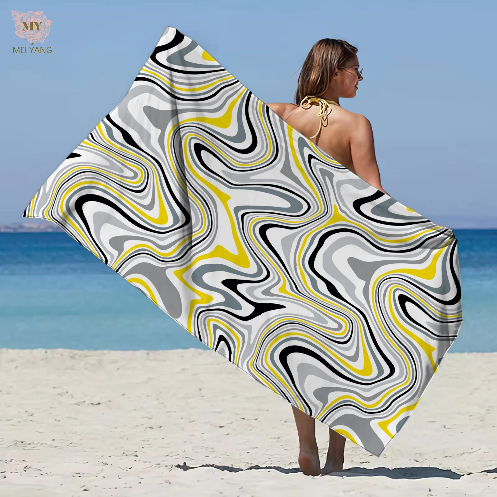 Microfibre Beach Towel Extra Large Quick Dry Beach Towels Sand Free Lightweight Bath Towel