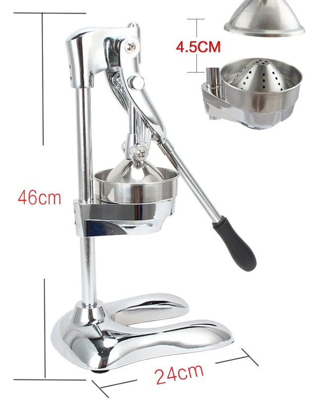 Commercial or Home Use Stainless Steel Hand Cold Press Heavy Duty Manual Healthy Juicers