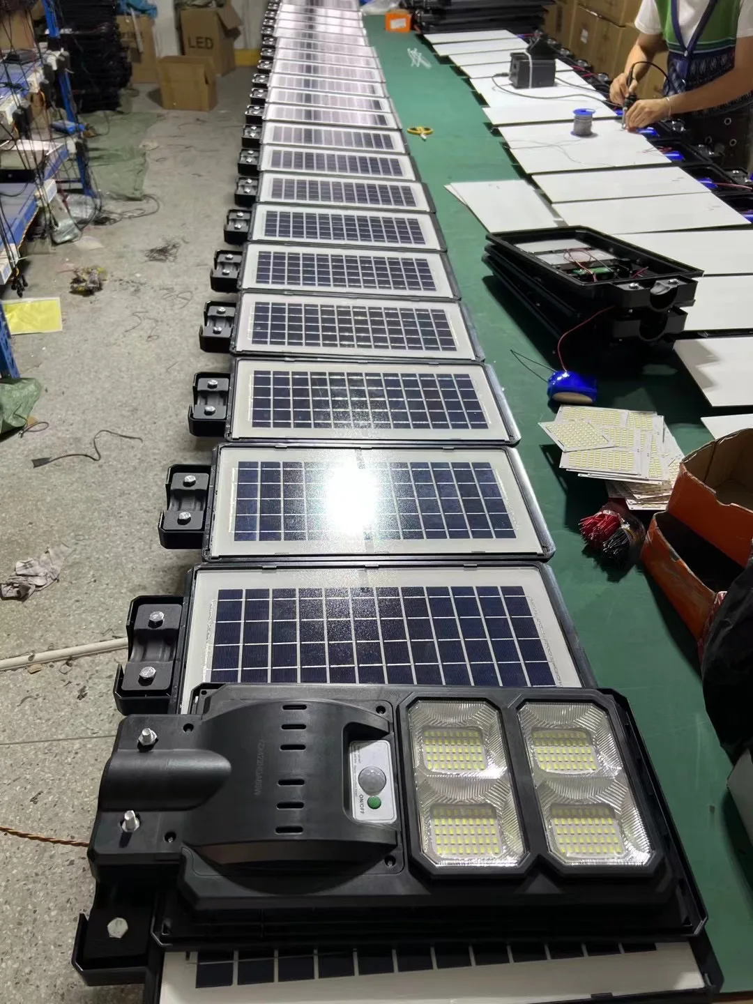 Hot Lampe Solaire Led Solar Lights Outdoor Street Lampadaire Solaire Pole Lighting Luces Led/Solar Street Light/Led Street Light