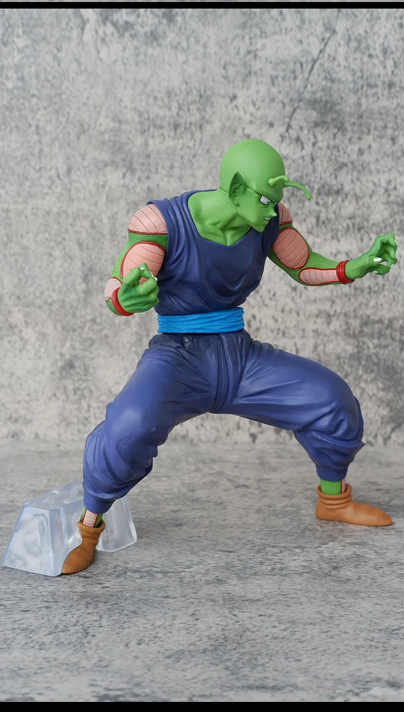 New 19.5cm Dragon Balls Youth Bic Guard Earth Warrior Piccolo Bic Hand Do Model Box Gift Anime Pvc Action Figure