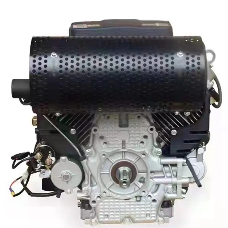 27hp бензиновый двигатель V двухцилиндровый Электрический для