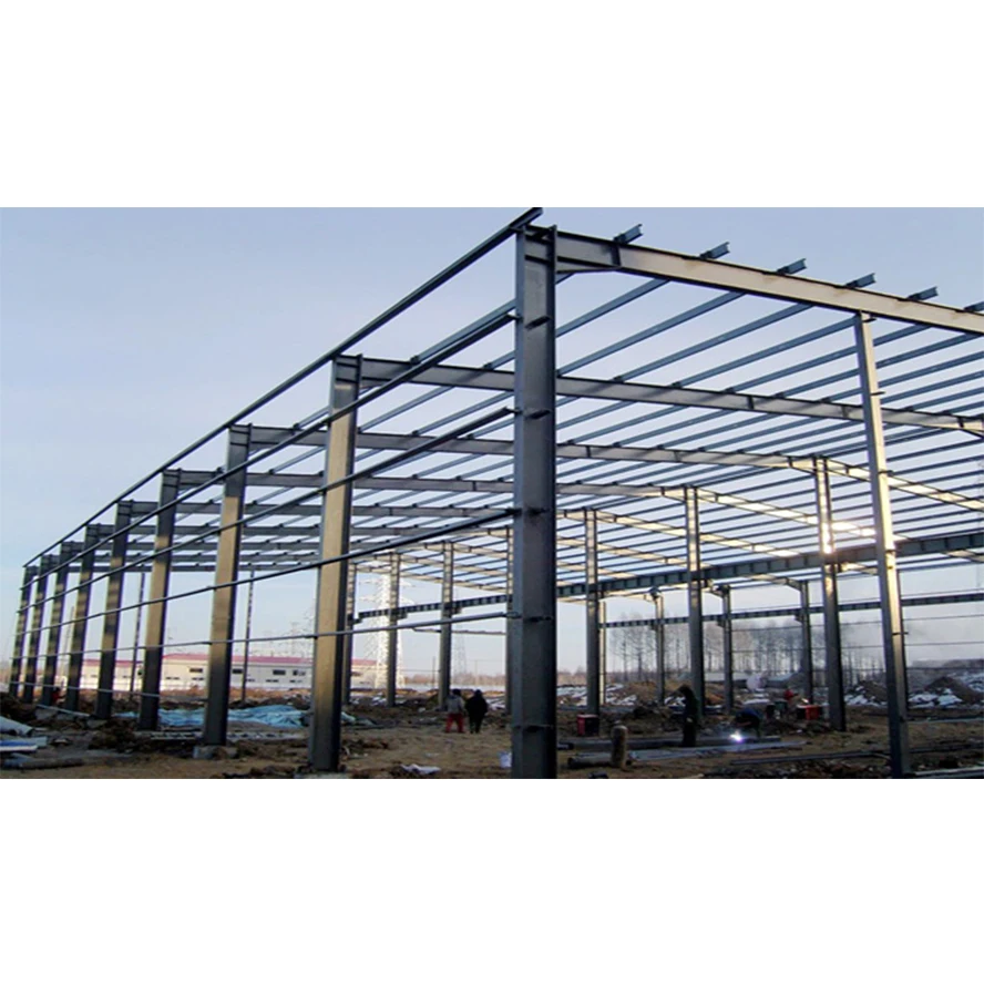 Prefabricated Metal Shed Steel Structure Warehouse Workshop Buildings for Sale
