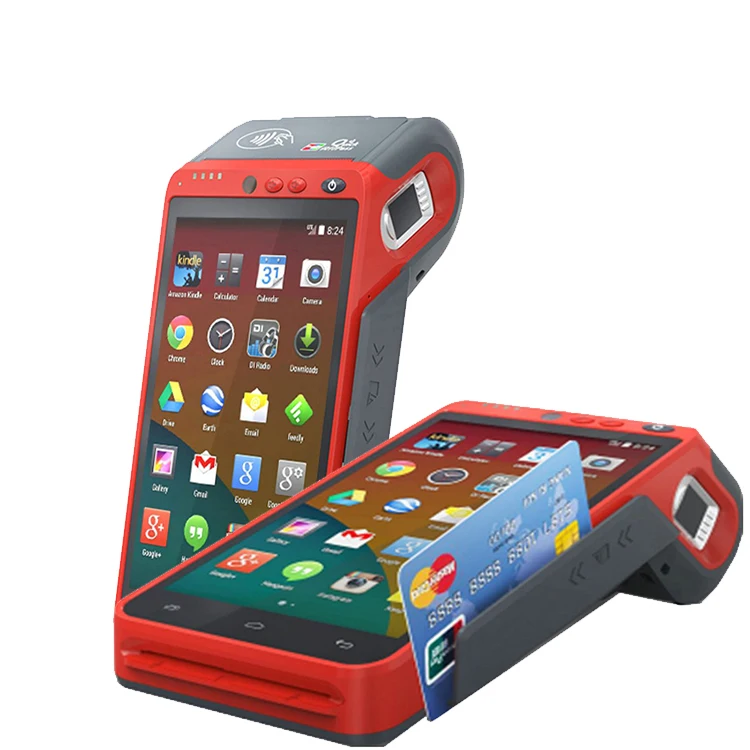 4G/WIFI/BT Handheld POS Terminal With Printer And Scanner For Restaurant HCC-Z100