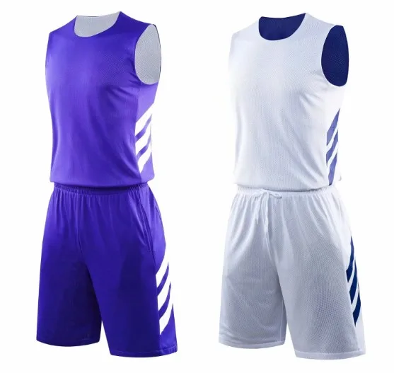 KCOA Fully Sublimation Custom Quick Dry Blank Basketball Uniforms Reversible Basketball Jersey