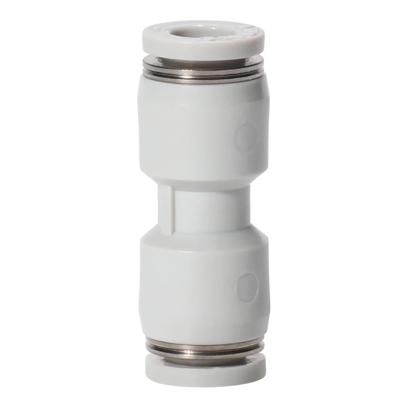 AIRTAC quickly connector hydraulic fitting PU4-6-8-10-1 way pipe connector Pu gas pipe quick wire splitter connector
