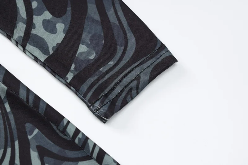 2023 Spring New Style Printed 3D Color Women Long Sleeve Sexy Mini Dress Bodycon Hollow Out