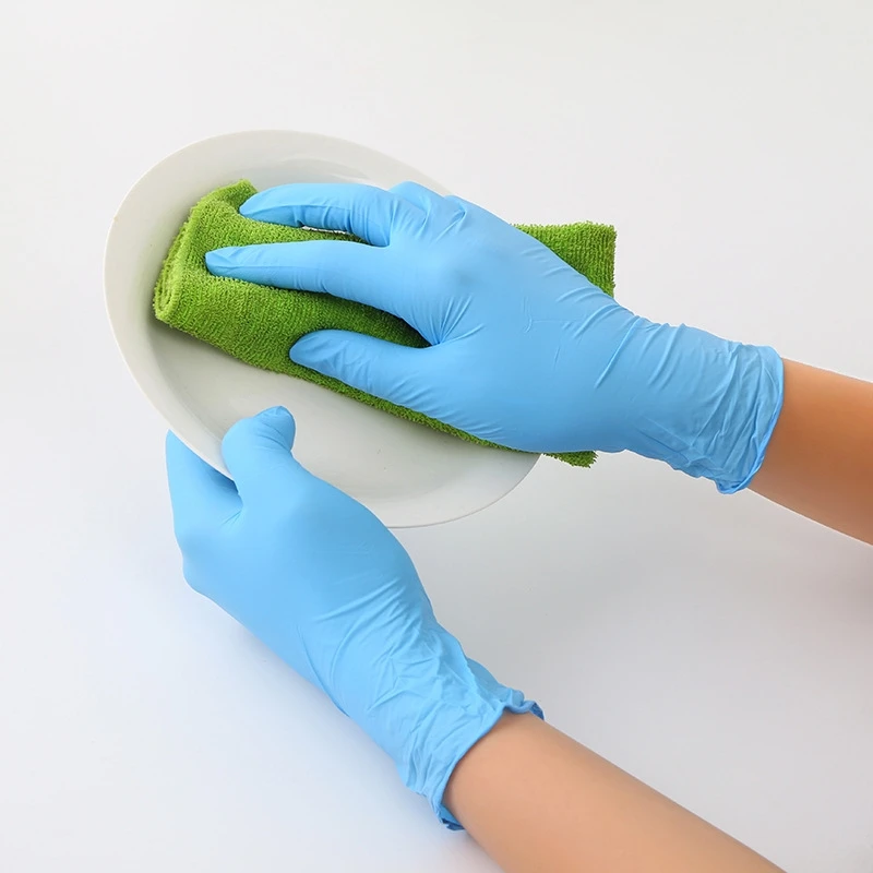 OEM Factory Pure Nitrile Glove-s India Guantes Desechables De Nitrilo With Bestar Price
