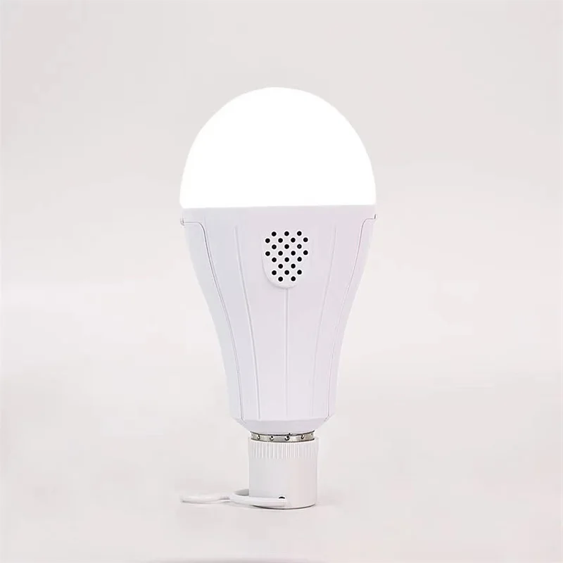 led emergency light bulb double battery detachable household energy-saving high-brightness constant current power failure