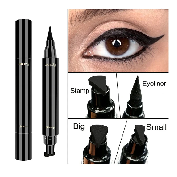Perfect Cat Eye in Seconds Wing Eye Liner Pencil Long Lasting Waterproof Liquid Winged Eyeliner Stamp Private Label Cat Eye Pen