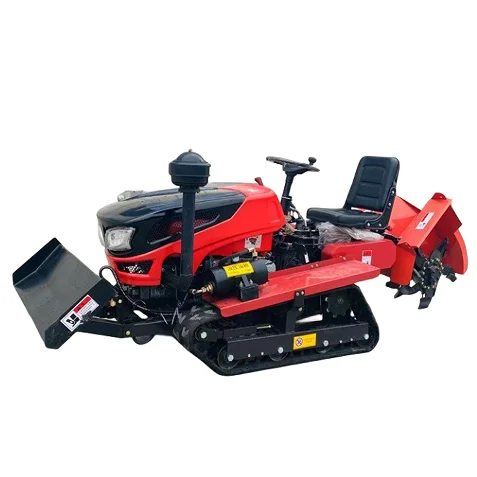 rubber tracks farm tractors tracked tractor garden track tractor with tools for sale