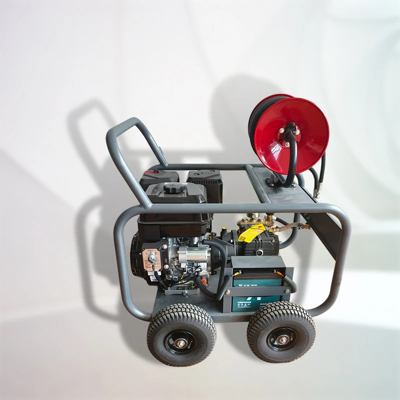 Заводская поставка EPA CE КВАЛИФИЦИРОВАННЫЙ AMJ 2465psi 30lpm бензиновый сливной очиститель высокого давления-канализационный и канализационный
