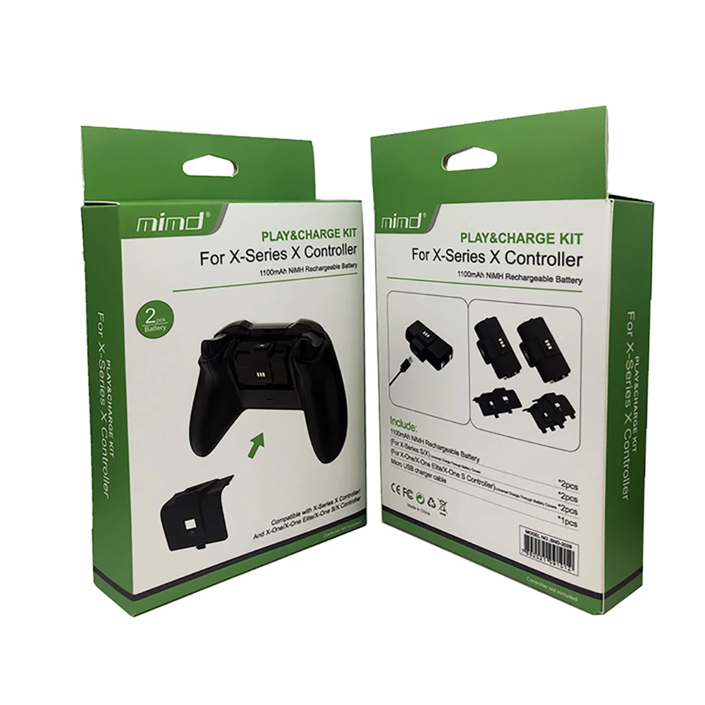 New Battery Pack For Xbox One And Xbox Series X Wireless Controller With Cover Cases