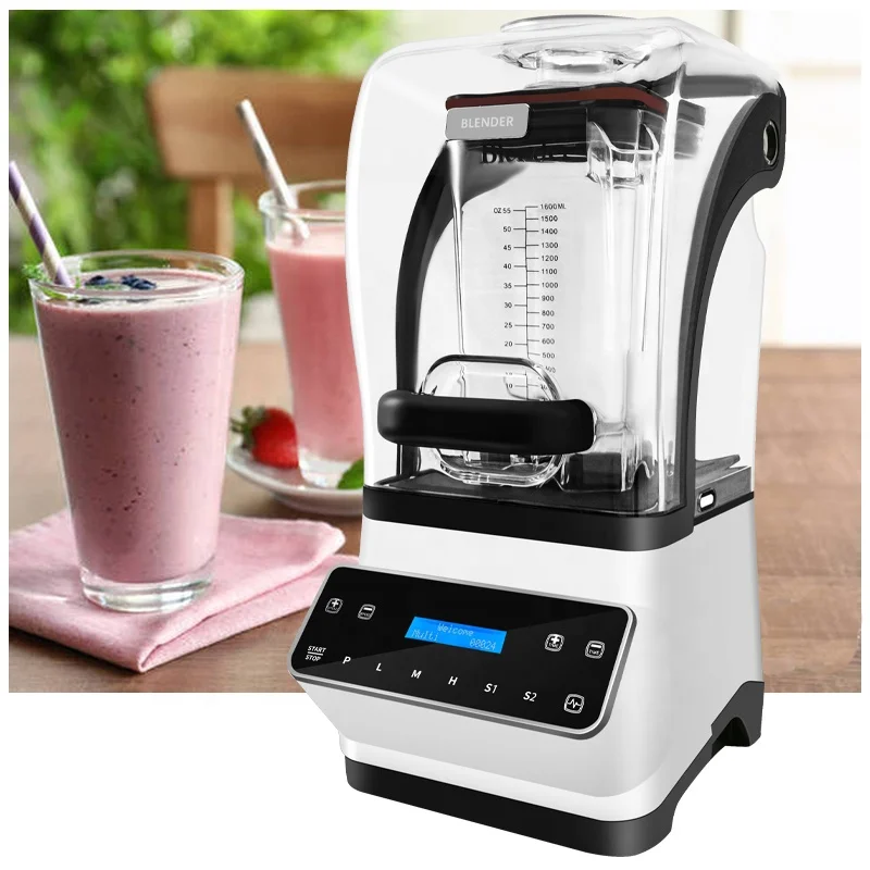 Программируемый блендер звуконепроницаемый кухонный столешницы мощный достаточно высокоскоростной коммерческий