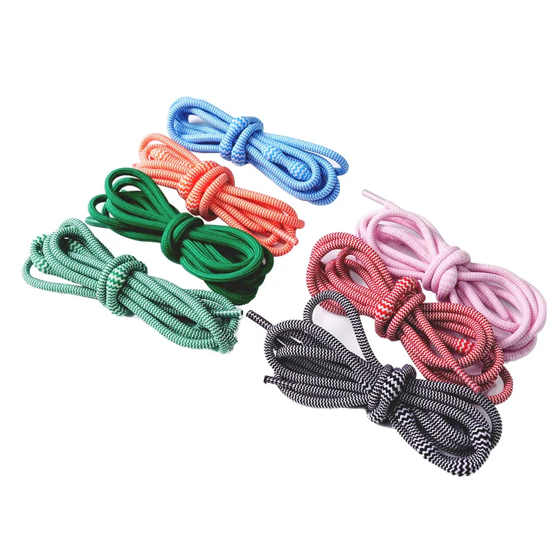 Wholesale Hoodie Drawstring various Colors Round Draw cord string With transparent Tips End